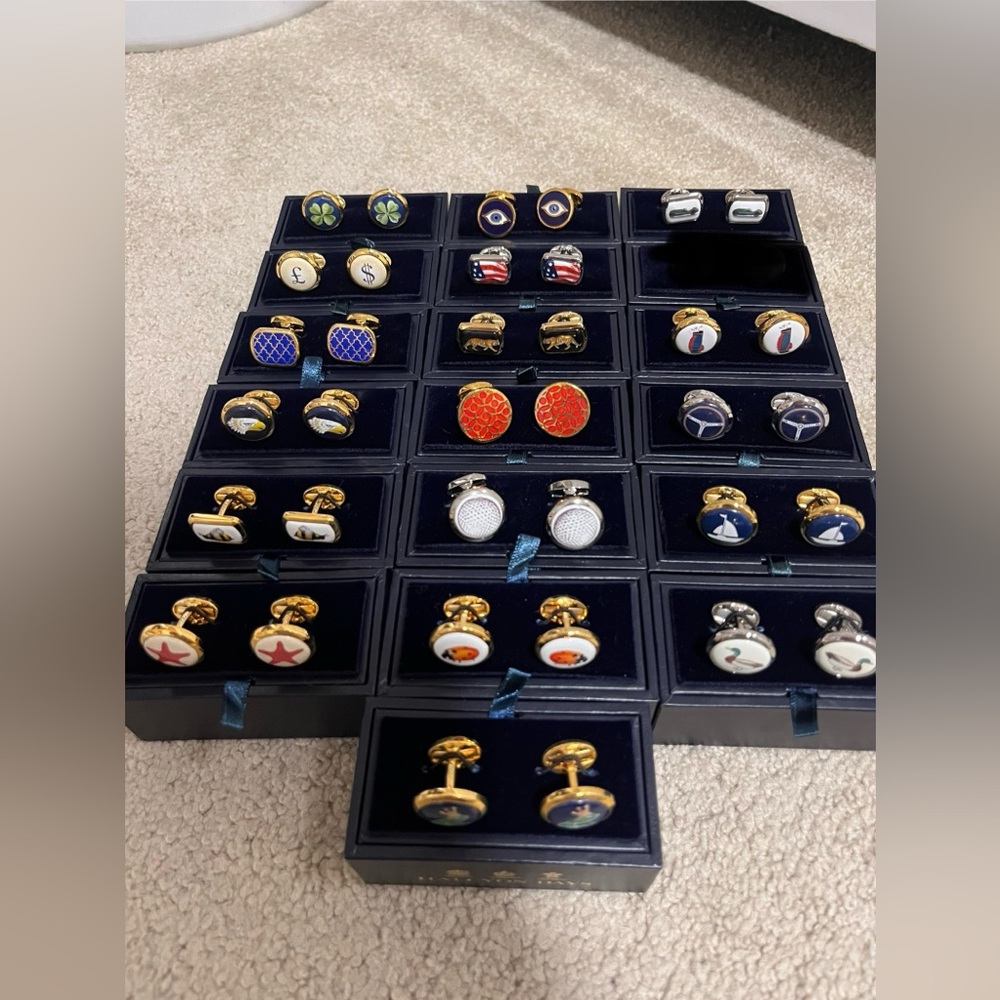 ONE Halcyon Days Men Cufflinks Vintage